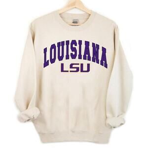 Louisiana Classic Lsu Tigers Ncaa Football Team Sweatshirt Hoodie Sand